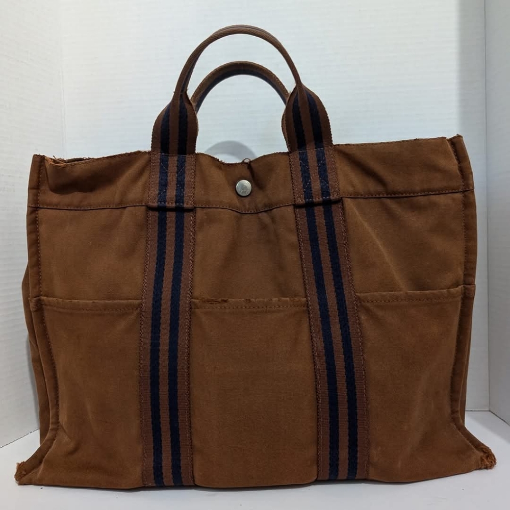 Vintage Hermes Fourre Tout MM tote - Picture 2 of 7
